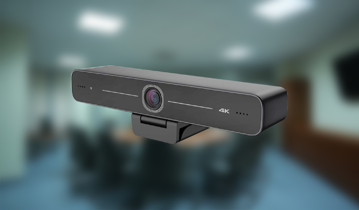 Широкоугольная 4К веб-камера для видеоконференцсвязи