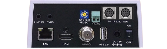 Интерфейсы камеры Prestel HD-PTZ430ST