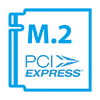 Поддержка интерфейса M.2 (PCIe 2.0)