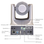 PTZ-камера для видеоконференцсвязи Prestel HD-PTZ420IP