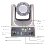Камера для видеоконференцсвязи Prestel HD-PTZ430IP
