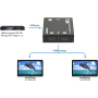 1х2 HDMI сплиттер Prestel S-HD-124K схема подключения