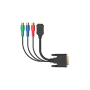 Кабель-переходник DVI-I-HDMI + component